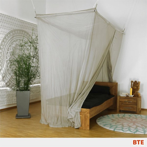 Dosel cama individual | SILVER TULLE | AF+BF