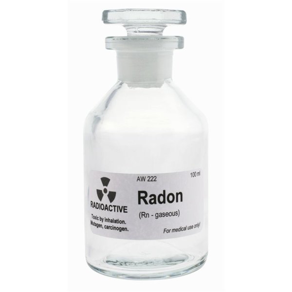 Prueba de gas radón | muestras de agua