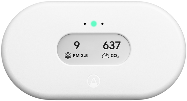 AIRTHINGS View Plus | Monitor de Gas radón y calidad de aire