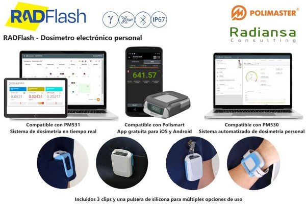 RadFlash | Dosímetro personal de rayos-X y gamma